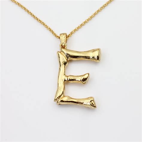 celine necklace letter|bamboo initial necklace celine.